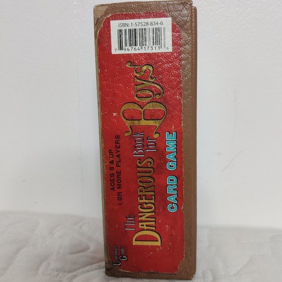 New! Parker Brothers The Dangerous Book For Boys Card Game 8+ - Picture 4 of 7